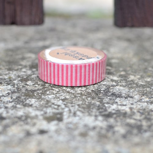 Washi páska "pruhy růžové" — foto 1