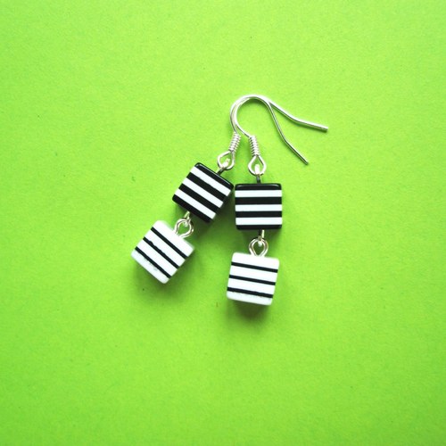 Kostičkové Black&white mini — foto 1