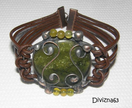 Náramek s jadeitem — foto 1