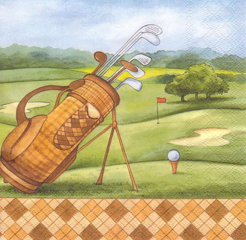 Ubrousek - golf