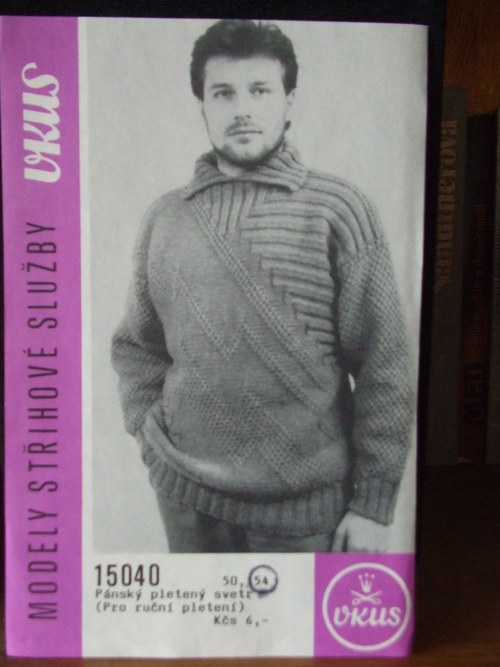 VKUS - pánský pletený svetr — foto 1