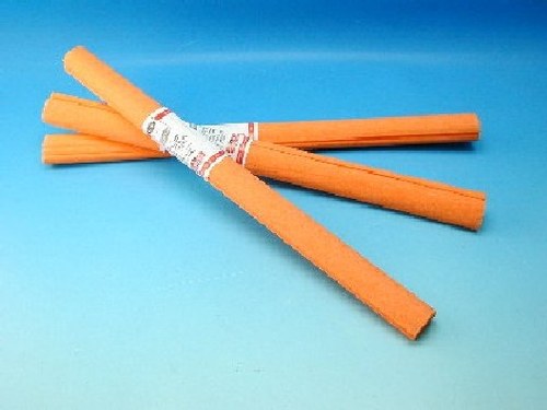 Krepový papír - oranžový