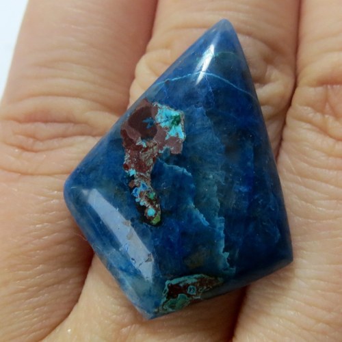 Azuro-Malachit aneb "africká gem silica" č.10 — foto 1