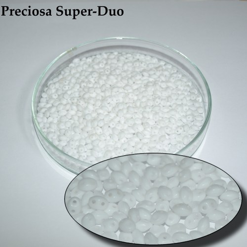 Preciosa Superduo, White — foto 1