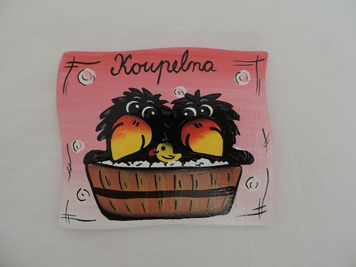 Cedulka na dveže-koupelna
