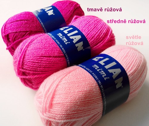 ELIAN MIMI tmavě růžová č. 134