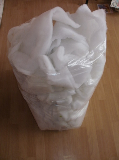 Vatelín 1 kg 70,- za balení — foto 1