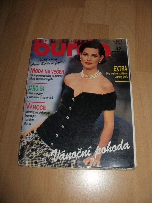 SVĚTOVÁ MODA BURDA 12/1993 — foto 1