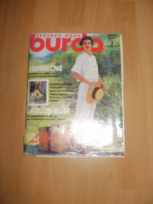 SVĚTOVÁ MÓDA BURDA 7/1993 — foto 1
