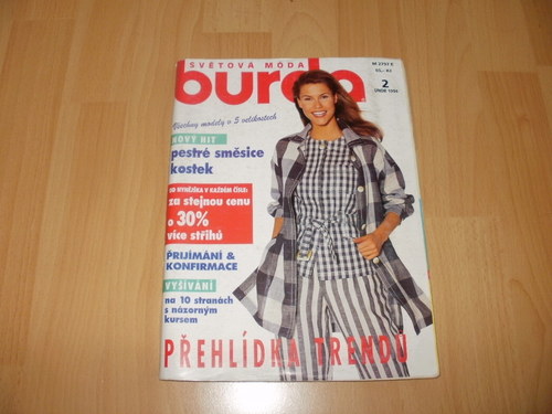 SVĚTOVÁ MÓDA BURDA 2/1994 — foto 1