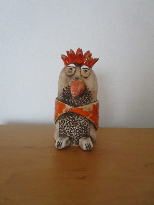 Oranžový ptáček — foto 1