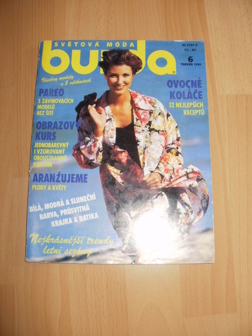 SVĚTOVÁ MÓDA BURDA 6/1994 — foto 1