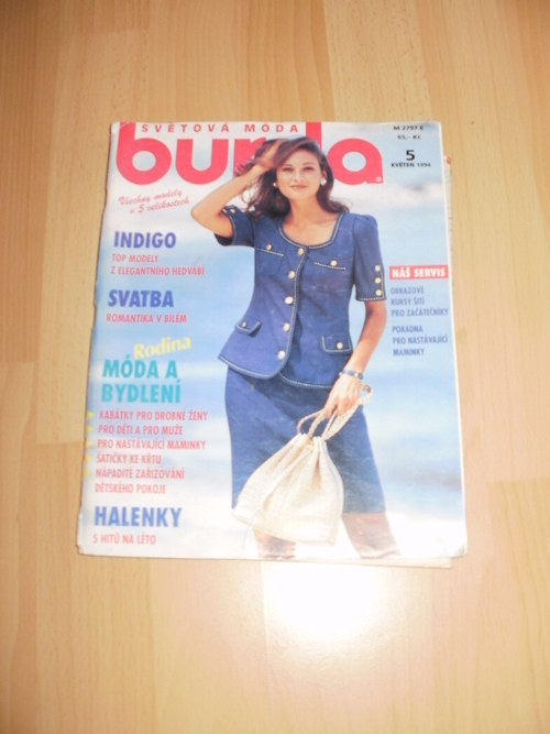 SVĚTOVÁ MÓDA BURDA 5/1994 — foto 1