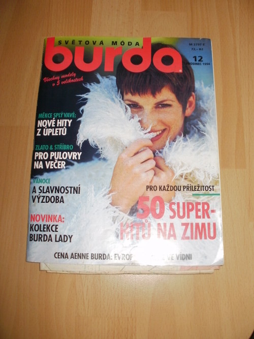 SVĚTOVÁ MÓDA BURDA 12/1994 — foto 1