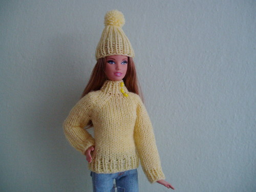 Kulich pro Barbie-žlutý — foto 1