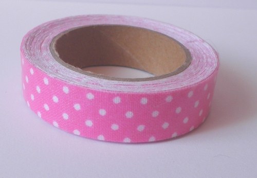 Textilní washi páska samolepící — foto 1