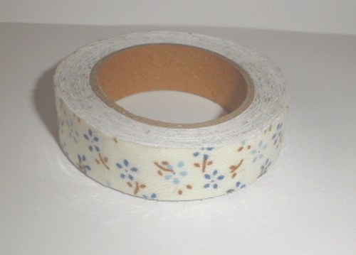 Textilní washi páska samolepící — foto 1