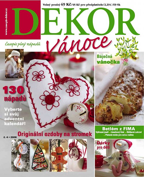 Časopis DEKOR - Vánoce2009 — foto 1