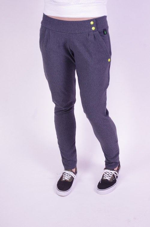 Kalhoty Stretch Elegance Grey — foto 1