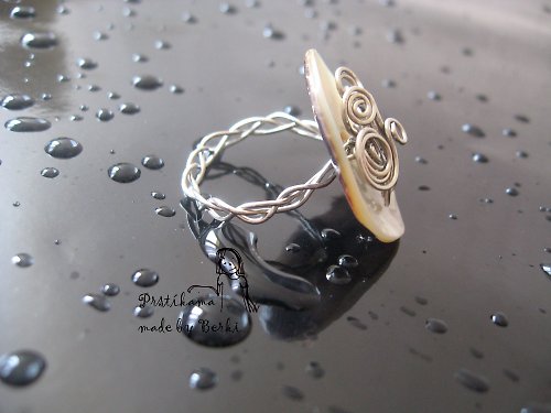 Knoflíkový - Button ring — foto 1