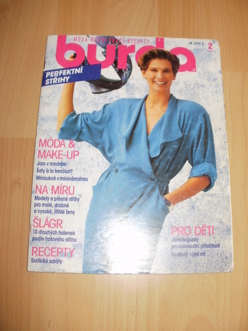 SVĚTOVÁ MÓDA BURDA 2/1991 — foto 1