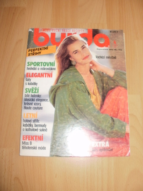 SVĚTOVÁ MÓDA BURDA 4/1991 — foto 1