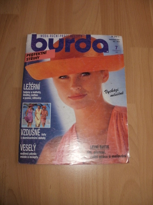 SVĚTOVÁ MÓDA BURDA 7/1991 — foto 1