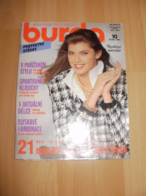 SVĚTOVÁ MÓDA BURDA 10/1991 — foto 1