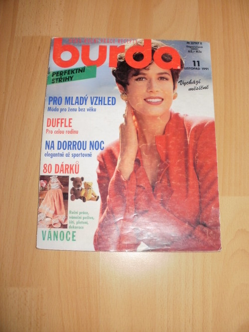SVĚTOVÁ MÓDA BURDA 11/1994 — foto 1