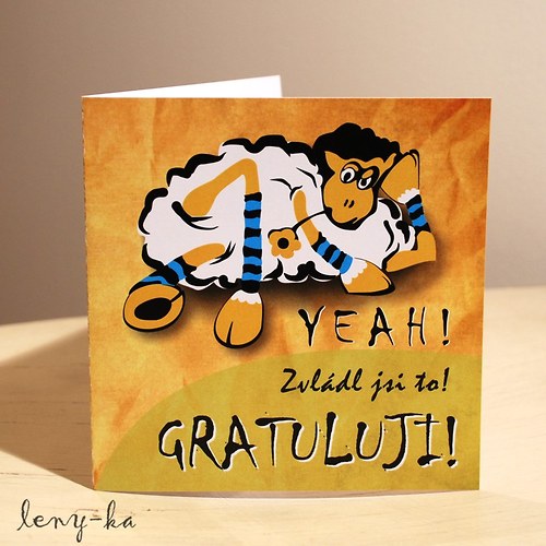 Přání k úspěchu - YEAH - on — foto 1