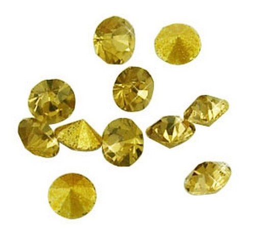 Šatony citronová 2mm 30 kusů — foto 1