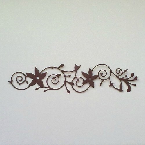 Výsek - Bordura květinová - 14,5cm