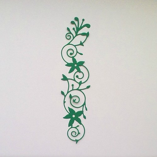 Výsek - Bordura květinová - 14,5cm
