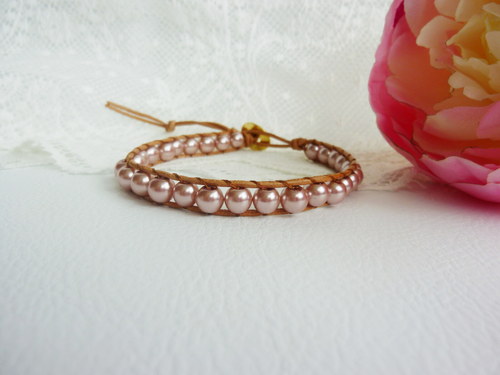 Wrap Náramek s perličkami — foto 1
