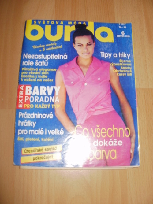 SVĚTOVÁ MÓDA BURDA 6/1995 — foto 1
