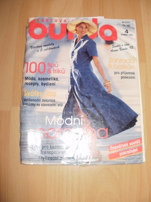 SVĚTOVÁ MÓDA BURDA 4/ 1995 — foto 1