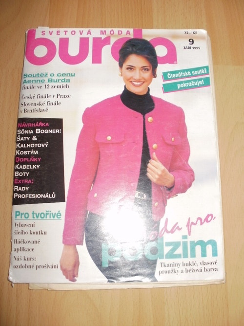 SVĚTOVÁ MÓDA BURDA 9/1995 — foto 1