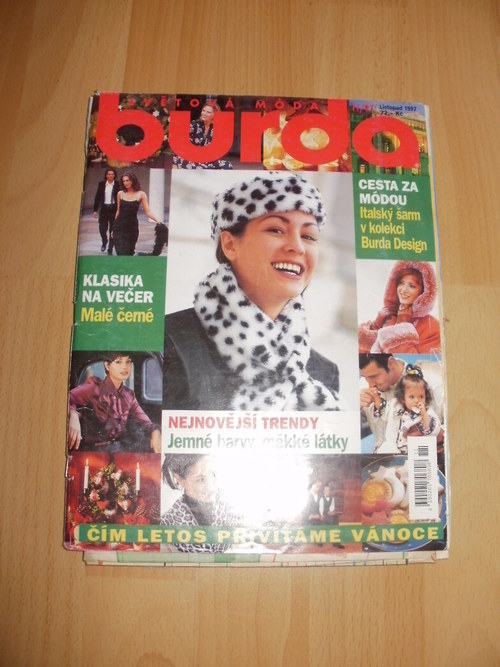 SVĚTOVÁ MÓDA BURDA 11/1997 — foto 1