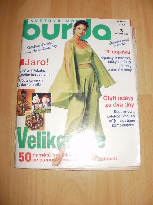 SVĚTOVÁ MÓDA BURDA 3/1995 — foto 1