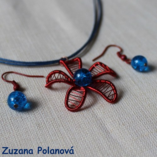 Červeno-modrá variace — foto 1