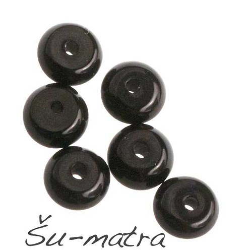 Onyx - disk, 3x6 mm (6 ks) — foto 1