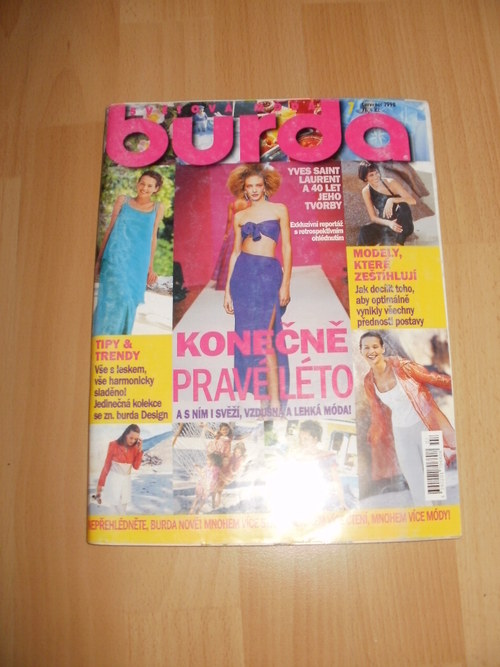 SVĚTOVÁ MÓDA BURDA7/1998 — foto 1