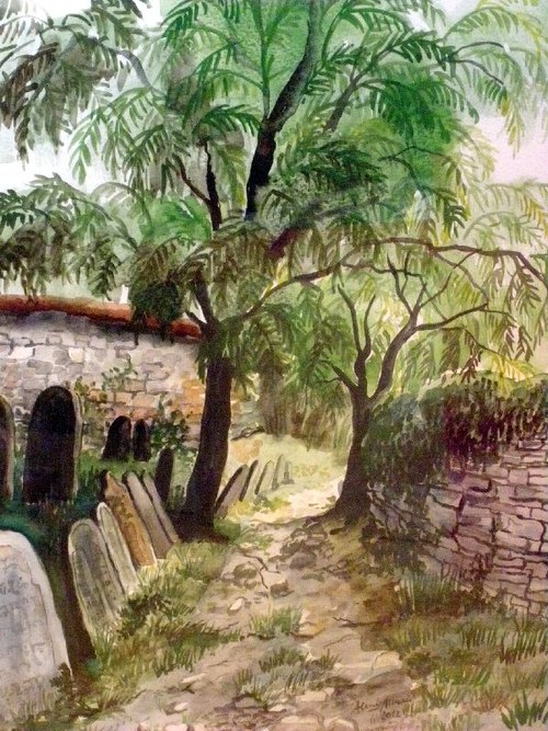Židovský hřbitov dětí-Mikulov — foto 1