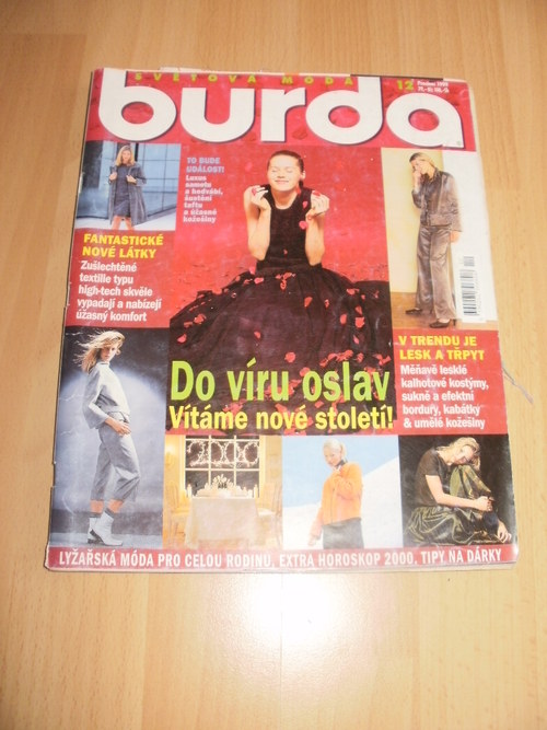SVĚTOVÁ MÓDA BURDA 12/1999 — foto 1
