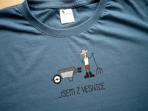 Tričko L " Jsem z vesnice " — foto 1