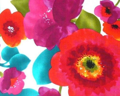 Michael Miller Poppy Punch — foto 1