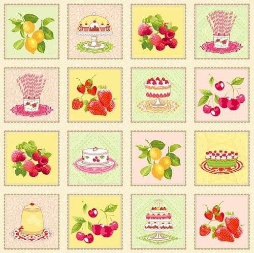 Cream Delicious Wishes - panel