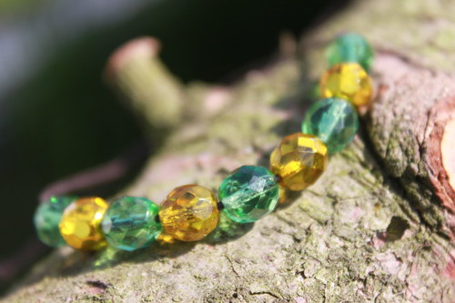 Náramek makramé/shamballa — foto 1