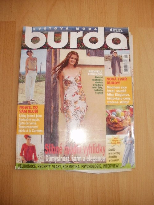 SVĚTOVÁ MÓDA BURDA 4/2000 — foto 1