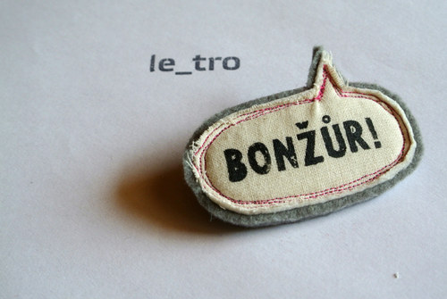 Brož BONŽŮR! — foto 1